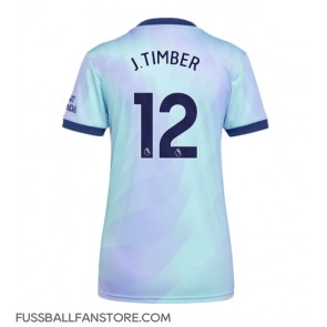 Arsenal Jurrien Timber #12 Replik 3rd trikot Damen 2024-25 Kurzarm